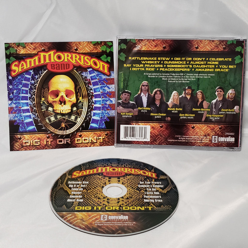 SMB - Dig It Or Don't CD - Autographed! Physical
