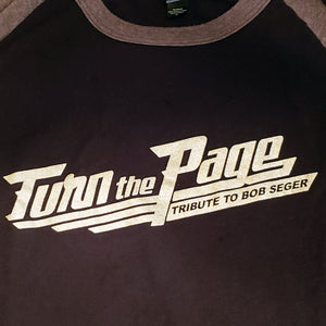 TTP - Turn The Page - Chrome Baseball T-Shirt