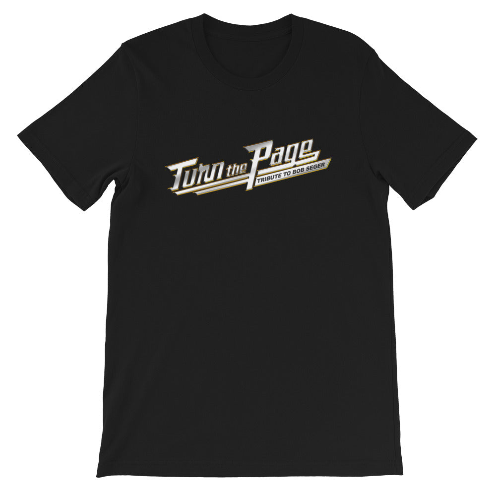 Turn The Page Logo Unisex T Shirt