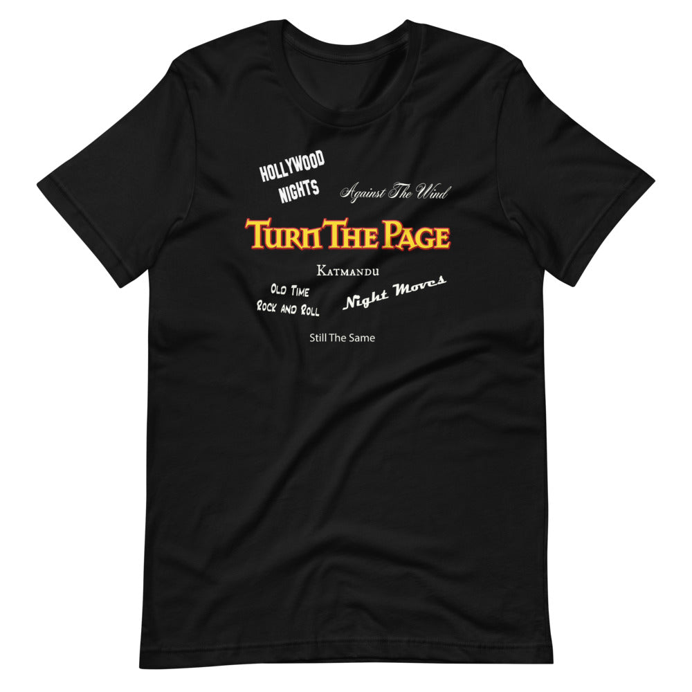 Turn The Page Song Shirt Unisex T Shirt