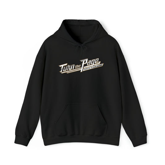 Turn The Page Chrome Logo Hoodie