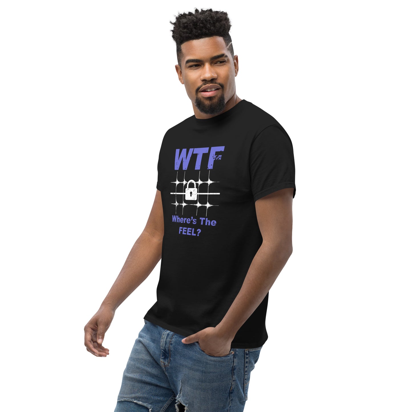 "WTF - Where's The Feel" Drummer T-Shirt