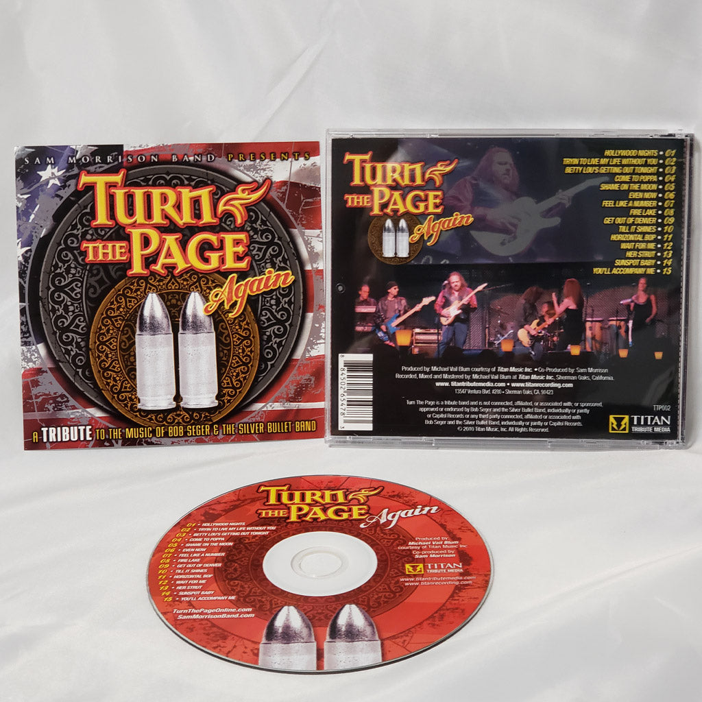 TTP- Turn the Page Again CD - Autographed Physical CD – Sam