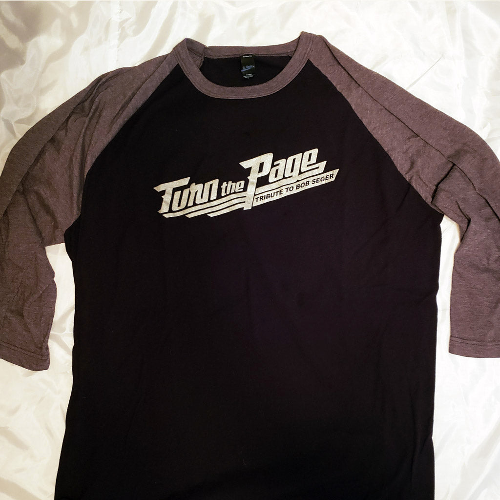 TTP - Turn The Page - Chrome Baseball T-Shirt