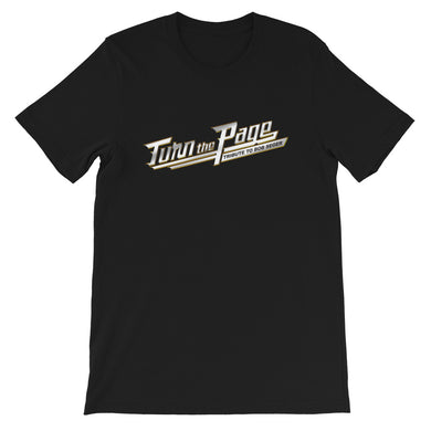 Turn The Page Logo - Unisex T-Shirt