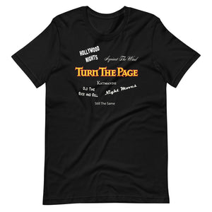 Turn The Page "Song Shirt" Unisex T-Shirt