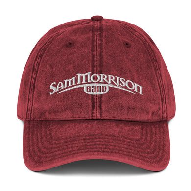 SMB Embroidered Vintage Cap (Maroon)